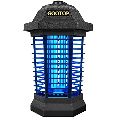 GOOTOP Bug Zapper Outdoor, Mosquito Zapper, 4200V 3 Prong Plug in Electric Fly Zapper