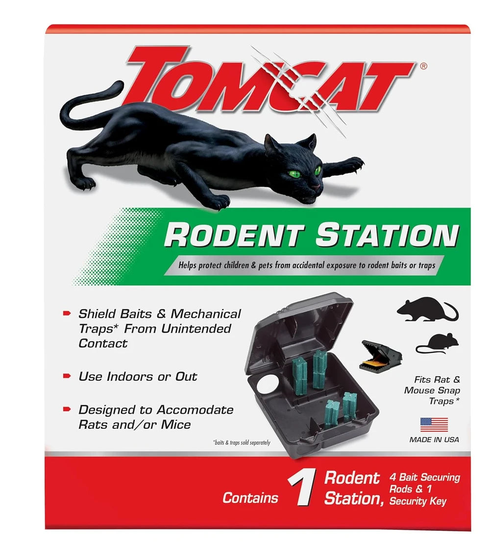 Tomcat Rodent Station, 1 Station with Security Key