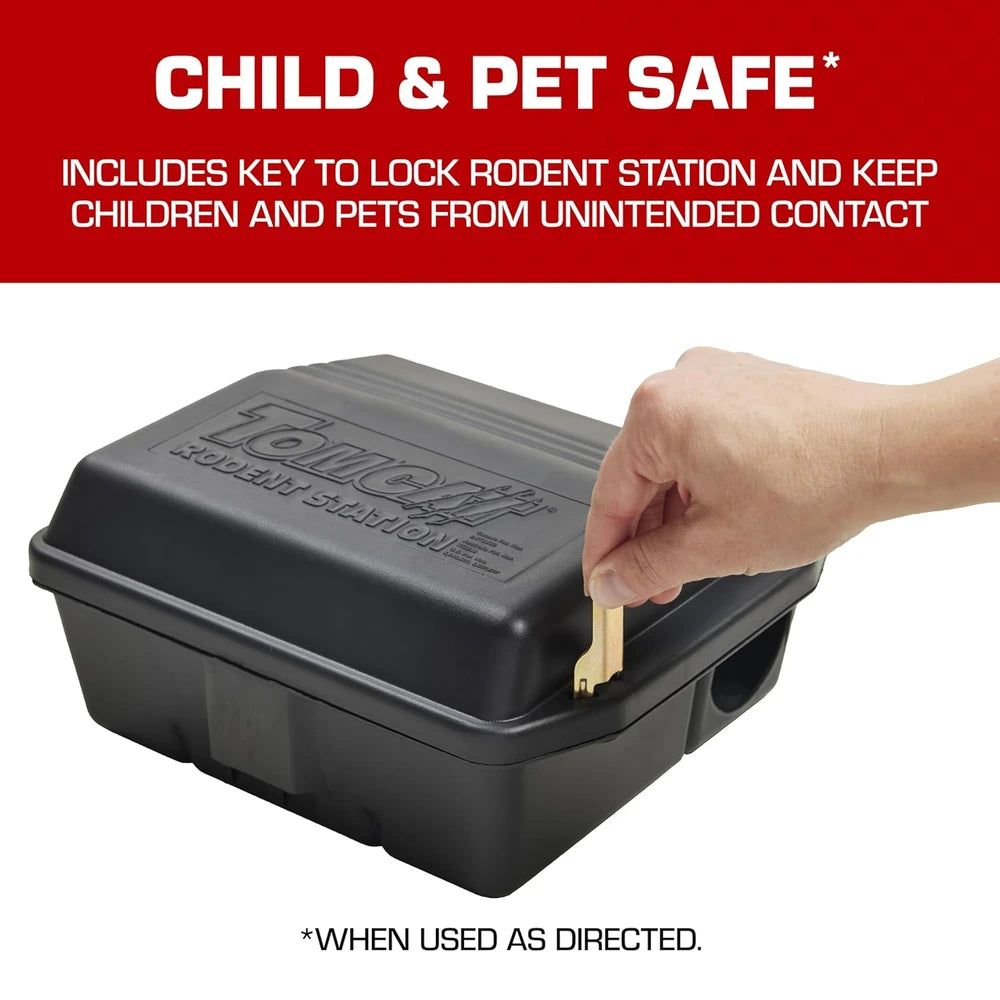 Tomcat Rodent Station, 1 Station with Security Key