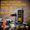 Doorii 6000A Jump Starter with Air Compressor, 10-in-1 Car Jumper Starter Portable, 150PSI Tire Inflator/Air Pump, LED Flashlight for Up to 10.0L Gas / 8.0L Diesel Engines