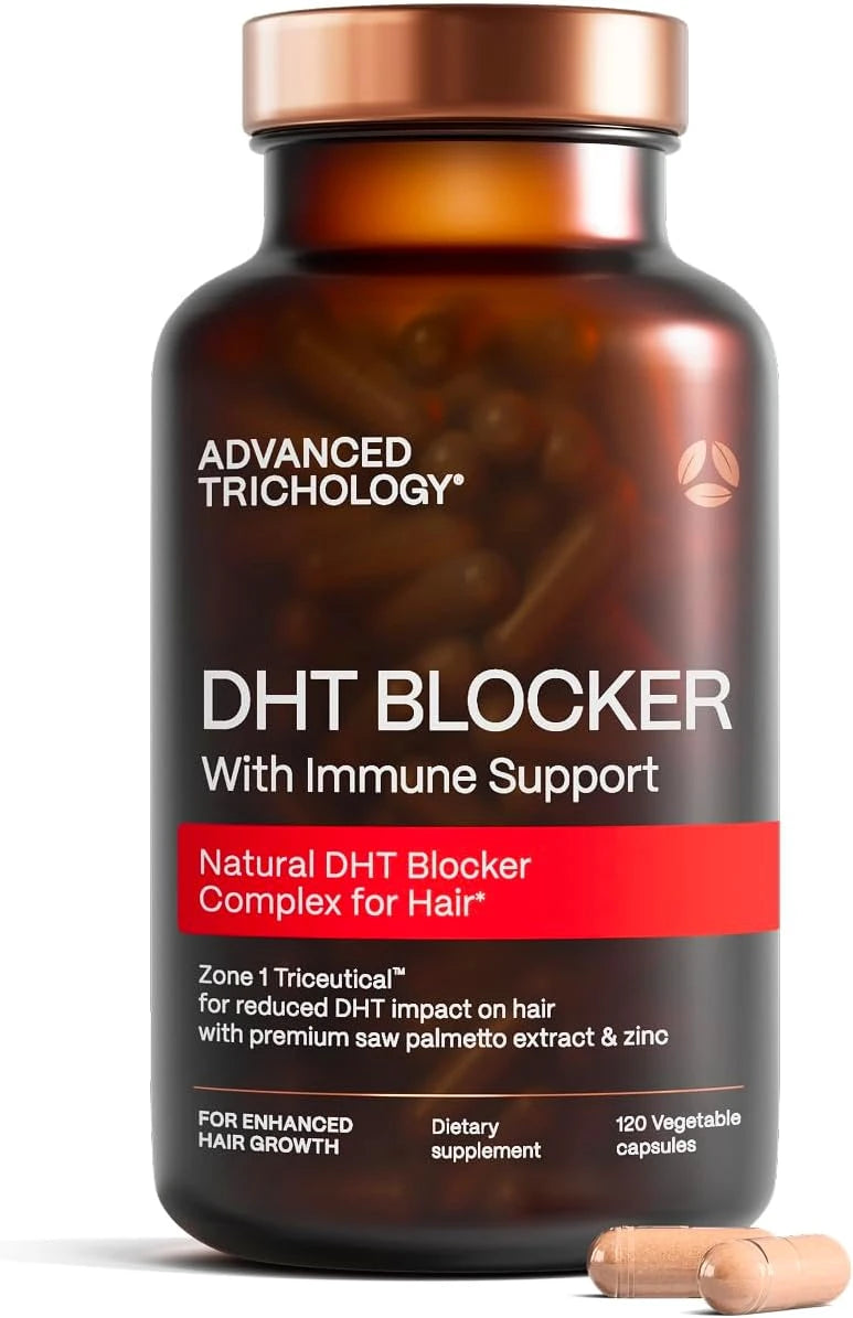 DHT Blocker - Hair Growth Supplement for Genetic Thinning for Men and Women