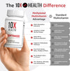 10X Health Methylated Multivitamin - 90 Capsules