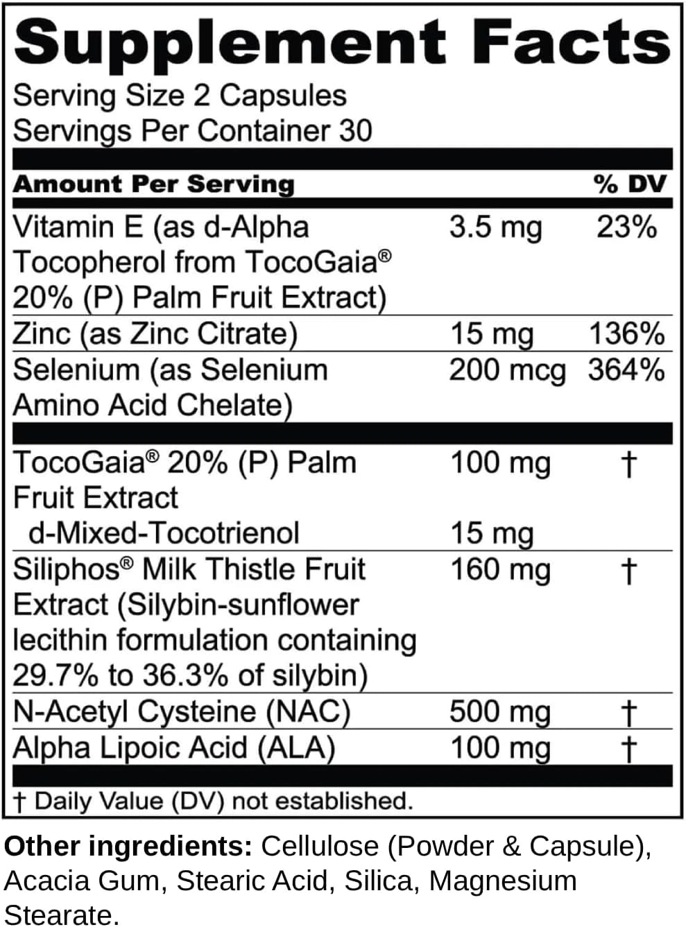 1MD Nutrition LiverMD - Liver Support Supplement | Siliphos Milk Thistle Extract &amp; NAC