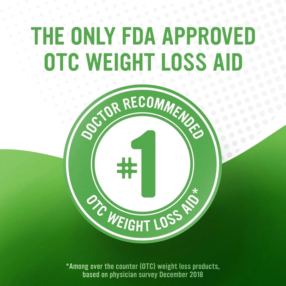alli Weight Loss Supplement, Orlistat 60 mg Capsules, 170 Count Refill Pack