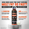 ALPHA LION Burn2O L-Carnitine Liquid 2000mg – Stim Free Super Thermogenic Fat Burner with MitoBurn® &amp; CaloriBurn GP® - Grapezilla