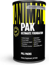 Animal Pak Multivitamin Supplement for Men &amp; Women | 44 All-in-1 Pill Packs