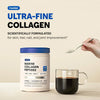Marine Collagen Peptides - Hydrolyzed Ultra-fine Collagen Powder for Women &amp; Men, Hyaluronic Acid, Biotin, Vitamin C, for Skin, Hair, Nails, Joints, Non-GMO, Unflavored, Easily Dissolved, 16oz