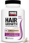 Force Factor Hair Growth Accelerator with Clinically Studied Lustriva