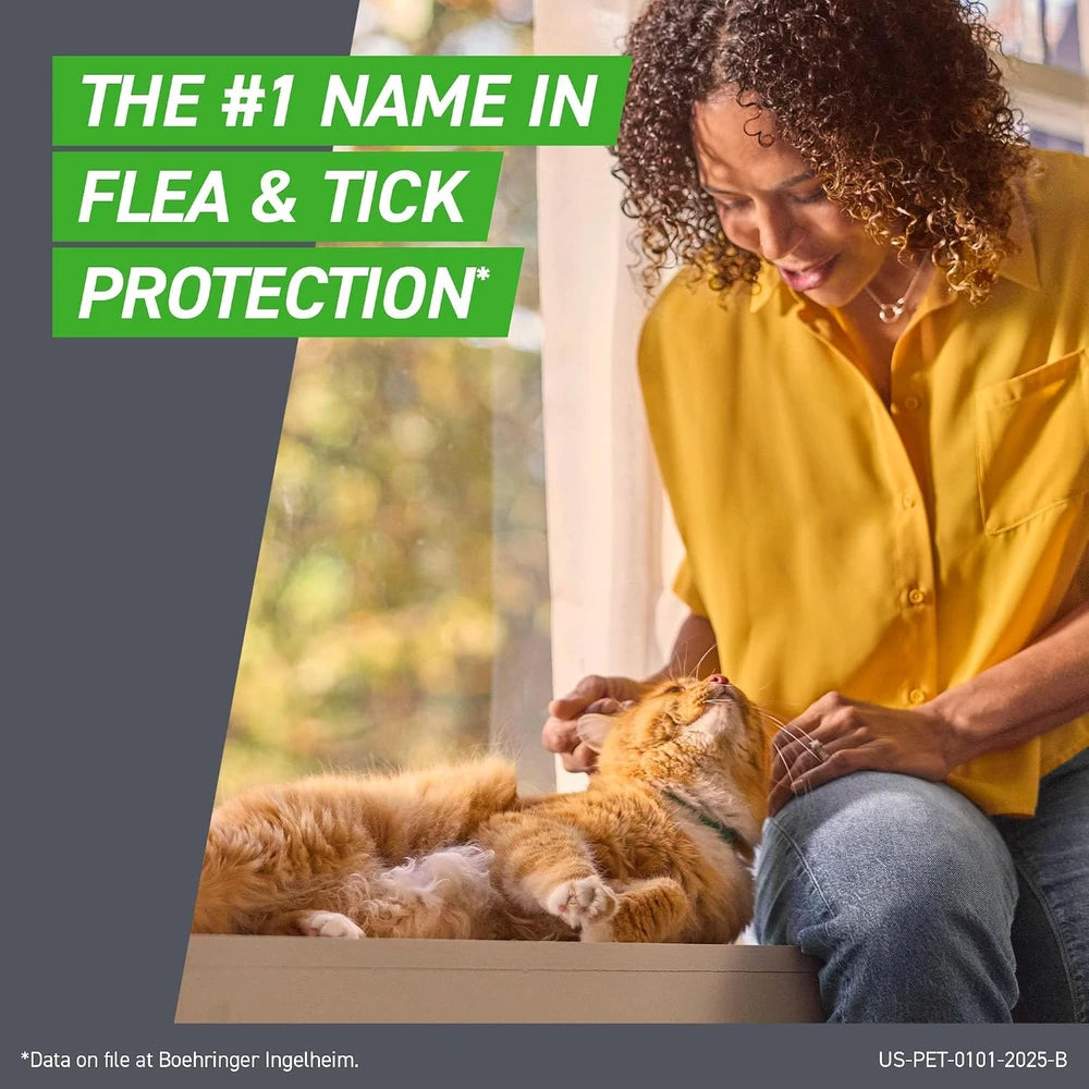 FRONTLINE Plus Flea &amp; Tick Spot Treatment for Cat &amp; Kitten (Green)