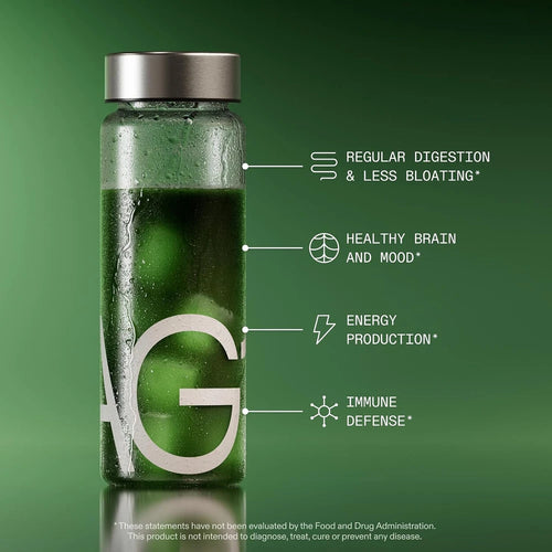 AG1 Athletic Greens Superfood and Probiotic, 75 Vitamins, Travel Pack 14ct