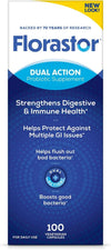 Florastor Probiotic for Digestive and Immune Health, 100 Capsules