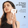 INNZA IPL Hair Removal with Ice Cooling Care Function for Women and men - White