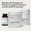 Momentous Grass-Fed Collagen Peptides Powder, Fortigel &amp; Vitamin C