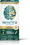 NEURIVA Ultra Brain Supplements for Memory and Focus, Phosphatidylserine, Cognivive, Neurofactor, Folic Acid, Vitamin B12 &amp; Vitamin B6, 60 Count Capsules