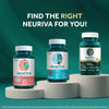 NEURIVA Ultra Brain Supplements for Memory and Focus, Phosphatidylserine, Cognivive, Neurofactor, Folic Acid, Vitamin B12 &amp; Vitamin B6, 60 Count Capsules