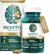 NEURIVA Ultra Brain Supplements for Memory and Focus, Phosphatidylserine, Cognivive, Neurofactor, Folic Acid, Vitamin B12 &amp; Vitamin B6, 60 Count Capsules