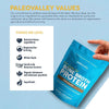 Paleovalley 100% Grass Fed Bone Broth Protein Powder, Chocolate