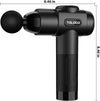TOLOCO Massage Gun, Deep Tissue Back Massage for Athletes for Pain Relief, Percussion Massager with 10 Massages Heads - Black