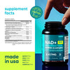 Thinbi Liposomal NAD+ Supplement with Resveratrol &amp; CoQ10, 60 Count