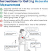 Alcedo Blood Pressure Monitor for Home Use, Upper Arm Cuff BP Machine - LCD Screen - White