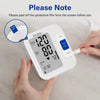 Alcedo Blood Pressure Monitor for Home Use, Upper Arm Cuff BP Machine - LCD Screen - White