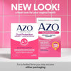 AZO Dual Protection Urinary + Vaginal, Women Probiotics &amp; Prebiotics, 30 Ct