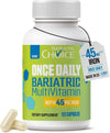 Bariatric Choice Once Daily Bariatric Multivitamin with Iron 45mg, 3 Months