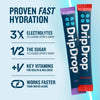 DripDrop Hydration Juicy Variety Pack, Electrolyte Packets, 32 Count