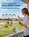 Dog Shock Collar - 4500FT Dog Training Collar with Remote for Dogs 10-120lb - Green
