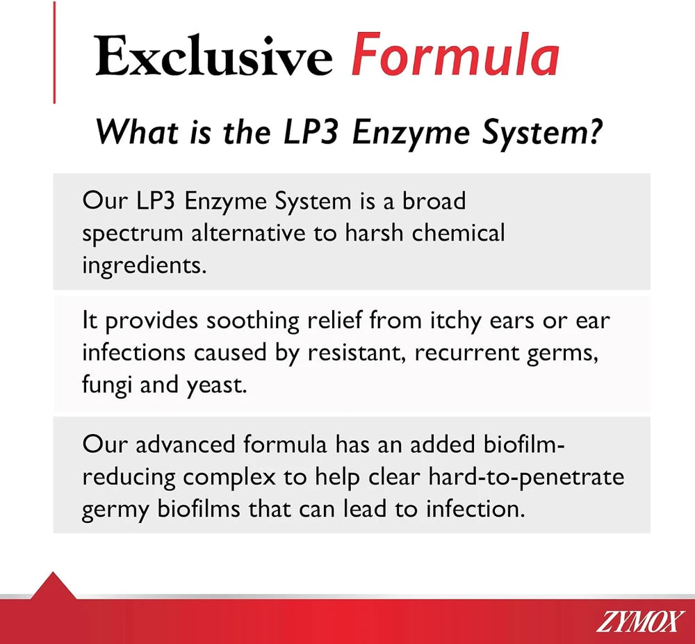 Zymox Advanced Formula Otic Plus Enzymatic Ear Solution