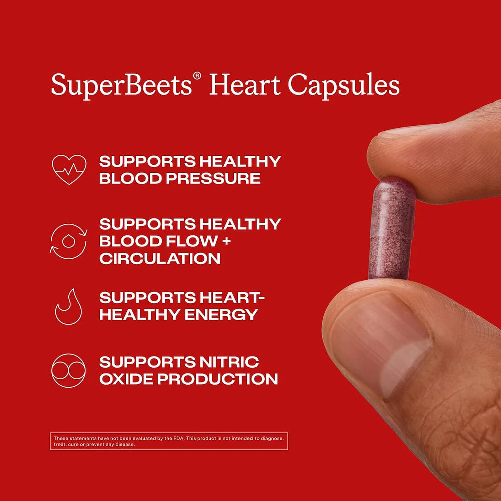 HumanN SuperBeets Beet Root Capsules