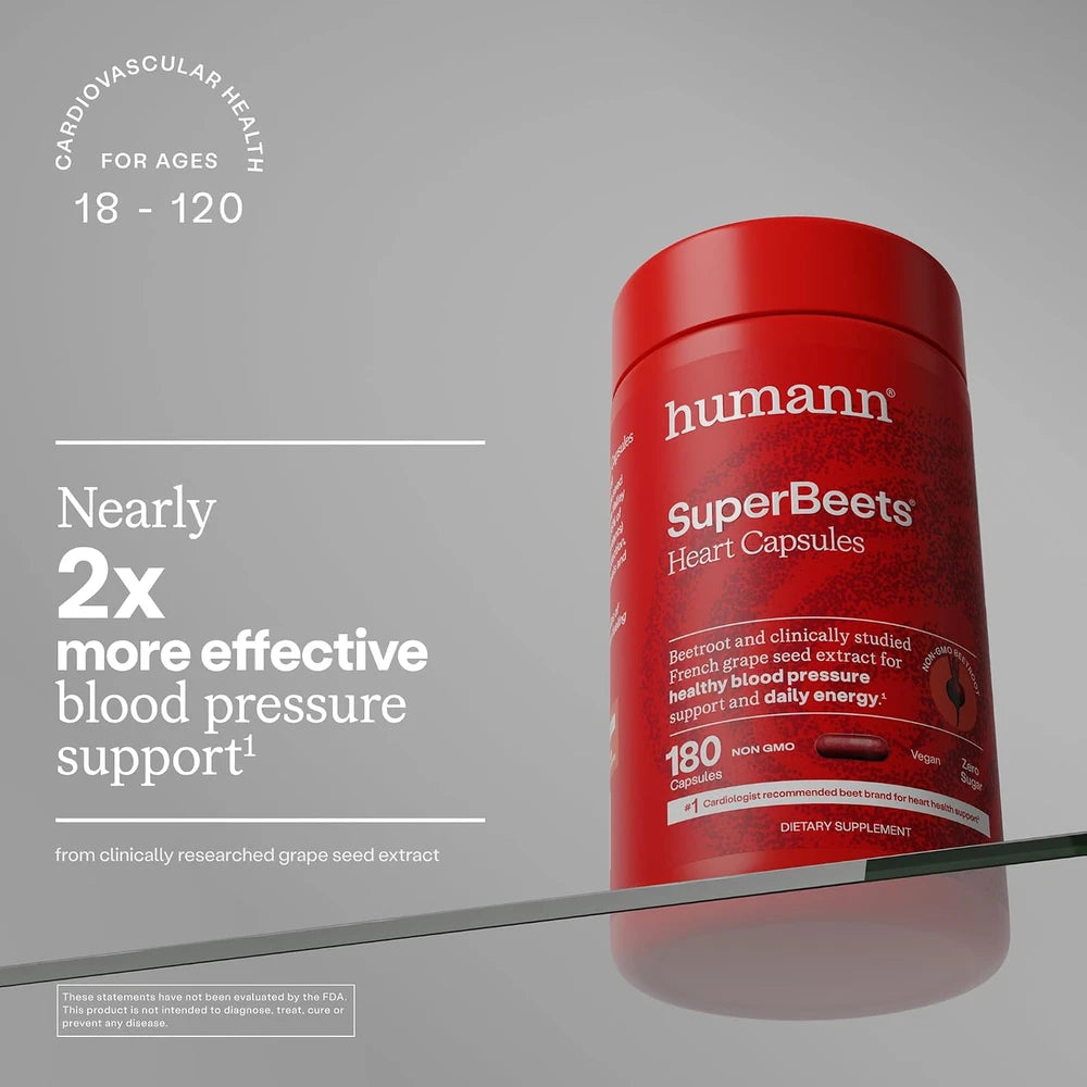 HumanN SuperBeets Beet Root Capsules