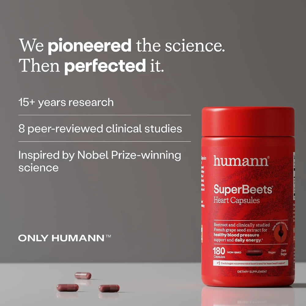 HumanN SuperBeets Beet Root Capsules