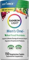 Rainbow Light Mens Multivitamin One + | 150 Caplets