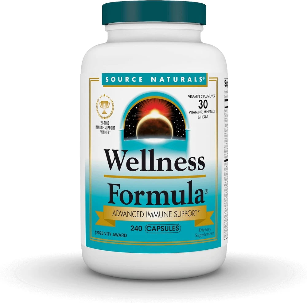 Source Naturals Wellness Formula, Advanced Immune Support - 240 Capsules