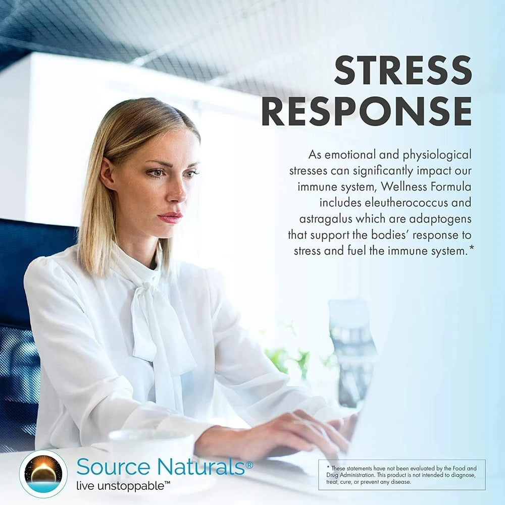 Source Naturals Wellness Formula, Advanced Immune Support - 240 Capsules
