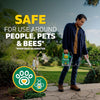 Spruce Weed &amp; Grass Killer₃ Kit, Power Wand, 2 AA Batteries Included, 64 Oz