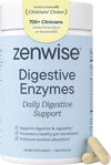 Zenwise Health Digestive Enzymes, Probiotics, for Gut Health Bloat - 180 CT